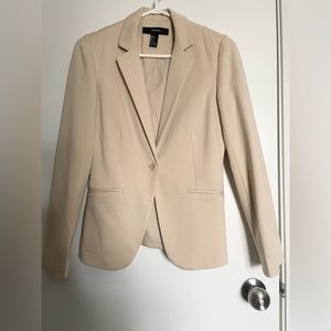 Forever 21 Beige Blazer - Size Small